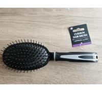 Cushion Hair Brush for Women & Men - Detangling Paddle Brush with Soft Ball Tip Bristles - Scalp Massage Hairbrush for Wet & Dry Hair - Anti-Static Styling Brush for Smooth & Shiny Hair