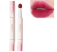 Cushion Lip Powder Cream, Matte Air Cushion Lipstick, Liquid Lipstick, Velvet Matte Lip Cream, Nude Lip Stain, Non-Stick Cup, Quick-Drying (Dragon fruit, one size)