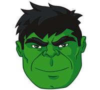 Cushion Marvel Hulk 3D Vert 40x40 cm