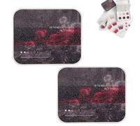 Cushion Ombre Art Gel Palette 6 Colors Cream Gradient Varnish for Aura Nails UV/LED Curing DIY Nail Art Kit (1, 6 Colors)