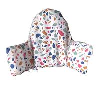 Cushion Pad for Highchair, High Chair Seat Pad, Built-in Inflatable Cushion (Stone Pattern)