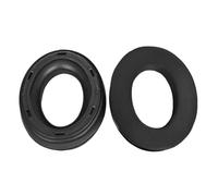 Cushion Pair Replacement, Headphone Ear Pads, Foam Filled Build, Clip on Tabs, Work Call Upkeep, Oval Shape, Household Purchase Replacement Ear Pads Headphone Cushion Oval Black Pad Pair Clip