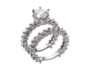 Cushion Rings Ring Delicate Design Lightweight Luxury Ring New Creative Ring Can Be Stacked to Wear Ladies Fashion Ring US 5 6 7 8 9 10 11 12 Napkin Rings, 8, Copper, No Gemstone