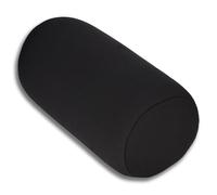 Cushion Roll Throw Pillow Travel Home Sleep Neck Support Comfortable Green Microbead Back Pillow Mini Microbead Sleeping Throw Pillows for Travel Airplane Car Sofa Bed (Black)