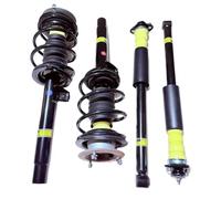 Cushion Rubber 4PCS Front + Rear Shock Absorbers Assembly For BMW For E46 325xi 330xi 31316751131 31316751132 33506752402 Air Shock Absorber