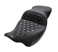 Cushion Saddle Seat Motorcycle Colored Stitching Step up Big Sofa& 2 Inside Seat For Touring For Street Glide For Road For King