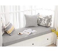 Cushion Size Extra Long Swing 2/3/4 Seater Pad Personalise Large Sofa Cushion, Thick Foam Non-slip Seat Pad for Indoor Bay Window Seat Outdoor Garden Patio Bench