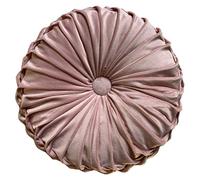 Cushion Soft HOLLAND PLUSH Velvet Cushions Luxury Chic Filled cushion Round | BLUSH PINK