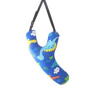 Cushion Soft Neck Pillow for Travelers Kid Friendly Neck Adjustable Car Seatbelt Long Distances Travel Accessory