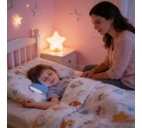 Cushion Speaker - White Rechargeable ABS , Slim Wireless Audio Device, Machine With Directional Sound Technology, Integrated Countdown Automatic Sleep Timer, Soothing