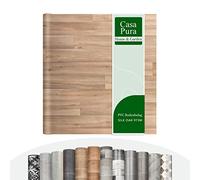 Cushion Vinyl Flooring Rolls by The Metre, Wood Effect, Tile Effect, Stone Effect PVC Flooring, Foam Cushion Lino Floor Covering for Kitchen, Bathroom, Living Room (Silk Oak 973m, 200 x 150 cm)