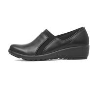 Cushion Walk Polly Women's Black Wedge Casual Shoe - Size 5 UK - Black