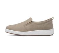 Cushion Walk Toyah Womens Beige Slip On Flat Shoe - Size 8 UK - Beige
