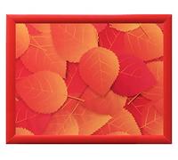 Cushioned Bean Bag laptray Home Laptop Tray Drinks Food Breakfast Lap Tray (Autmn leaves)