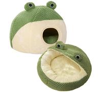 Cushioned Cat - Portable Cat Bed Cave, Versatile Enclosed Cat Shelter | Non-Slip Cat Condo All-Season Comfort, Non-Slip Bottom for All Seasons Cat Condo and Cat Cave