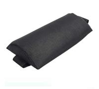 Cushioned HeadRESTs for Folding Chairs, Portable Neck Support Pillow Outdoor, Black Lounge Chair Replacement, Beach Sun Lounger Comfort Accessory, Poolside Recliner Head RESTs