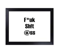 Cushioned Lap Tray with Bean Bag Base for Laptop & Eating - Mind Your Language Typography Quote Design | Padded Lap Desk for Sofa, Bed & Work | Portable TV Dinner & Breakfast Tray, Easy Clean