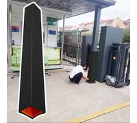 Cushioned Pole Pad Protector, Heavy Duty Foam Protection Cushion, Four-Sided Wrap for Basement, Garage, Playground, Outdoor Column Cover