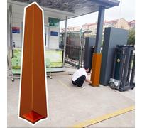 Cushioned Pole Pad Protector, Heavy Duty Foam Protection Cushion, Four-Sided Wrap for Basement, Garage, Playground, Outdoor Column Cover