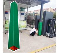 Cushioned Pole Pad Protector, Heavy Duty Foam Protection Cushion, Four-Sided Wrap for Basement, Garage, Playground, Outdoor Column Cover