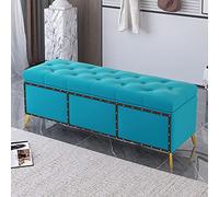 Cushioned Storage Bench & Shoe RackAdjustable Feet Stylish Entryway Stool for Living Room Hallway Versatile Seating & Storage Solution Functional Design