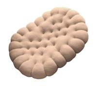 Cushions, Oval-Shaped Seating Cushions|Portable Butt Backrest Pillow(Beige)