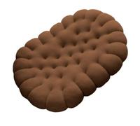 Cushions, Oval-Shaped Seating Cushions|Portable Butt Backrest Pillow(Brown)