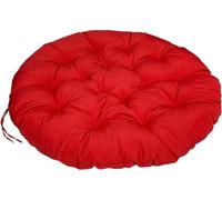 Cushions Papasan Chair Cushion Round，Thick Chair Cushion Pad For Outdoor Egg Chair Garden Cushion Seat Cushion Saucer Chair Rattan Swivel Chair Swing Chair Hanging Chair Indoor And Outdoor(Red,80x80cm
