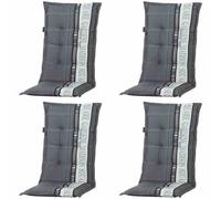 Cushions Seat Cushion Back Cushion Set 4x Madison Garden A High Gray