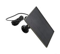 Cushteg Solar Panel for Hunting Cameras with 6000mAh Battery, 5V 3W Monoline IP66 Waterproof, for WingHome 4G 3G Trail Cams