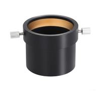 Cushteg Telescope Adapter for SCT to 2-Inch Interface, Aluminum Alloy Diagonal Mirror Connector for Celestron 8SE C5/C6/C8/C9.25/C11/C14, Black