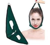 Cervical Traction Device Component, Head Halter Replacement for Neck Pain Relief, Chin Cover for Door Frame Neck Traction Stretcher