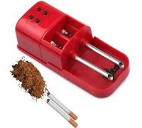 CUSMA Electric Cigarette Injector Machine, Mini Rolling Maker Cigarette-Filling Machine, for Father And Teacher Birthday Gift,Red