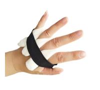 CUSMA Finger Separator Protection, Hand Contracture Cushion, Finger Rehabilitation Training Device for Stroke Hemiplegia Elders,S