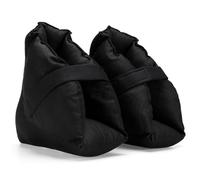 CUSMA Heel Protector Cushion To Relieve Pressure From Sores And Ulcers, Heel Pillows for Pressure Sores, Bed Sores, Injuries,Black