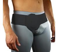 CUSMA Hernia Belts for Men, Inguinal Hernia Support Left Or Right Side To Keep Groin Hernias in Place From Protruding, Adjustable & Removable, Hernia Truss for Support Prior/Post Surgery,Black