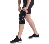 CUSMA Hinged Knee Brace, Adjustable Double Metal Hinges & Open Patella Support Perfect for Meniscus Tear, Tendon, Ligament, Arthritis, Men & Women