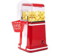 CUSMA Hot Air Popcorn Popper, Electric Popcorn Maker, Mini Popcorn Machine with Basketball Hoop, for Party, Home And Family
