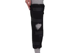 CUSMA Knee Immobilizer, Suitable for Sleep, Full Leg Brace, Straight Knee Splint, Support for Knee Post-Pre-Operation And Surgery Recovery,M