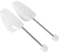 CUSMA Shoe Spring Stretcher, Transparent Plastic Portable Shoe Trees, Shoes Shape Keeper (3 Pair),Men