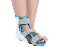 CUSMA Walking Boot Ankle Splint, Breathable Comfortable Foot Drop Support Brace, Stable Foot Ankle Support Fracture Boot,Right,S