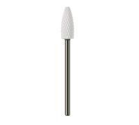 Cuspidal Nail Drill Bit for Art Machine Ceramic Stainless Steel Grinding Stone Head Professional File Polish Tool with Storage Box Salon Reshape Nails Dead Skin Wipe Away