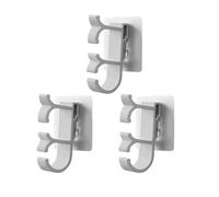 CUSROS 3Pcs CpapHose Hanger CpapMask Hook Anti-Skid CpapTube Holder Organizer Hanger for CpapMasks and CpapTube Preventing Tube Leakage Self-Adhesive Tube Hose Bracket Grey