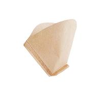 CUSROS 40Pcs Fan-Shaped Coffee Filters Hand Drip Brew Coffee Filter Home Office Travel DIY Cafe Paper #1 One Size