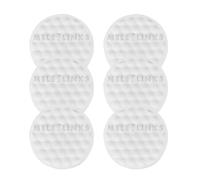 CUSROS 6Pcs Golf Pure Strike Golf Training Discs, Flat Shaped Golf Balls Putting Disc, Training Golf Practice Mat Tees Honeycomb Construction for Lawn Home, Putting Training Aid 6pcs