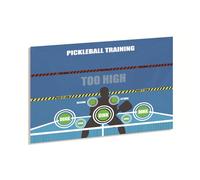CUSROS Dink Wall Rebounding Pad Pickleball Training Dink Pad, Wall Practice Rebounder Aid, Pickleball Rebounder, Transform Any Wall into a Pickleball Court and Net Multicolor