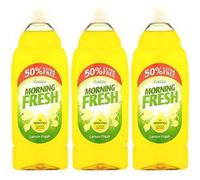 Cussons Morning Fresh Lemon Washing Up Liquid 675Ml (Pack Of 3)