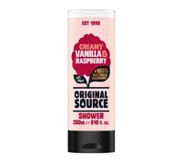 Cussons Vanilla Milk and Raspberry Original Source Shower Gel