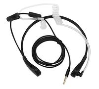 Cusstally 1 x 3.5 mm Mic Throat Microphone Acoustic Tube Earphone Headset for / LG / Blackberry / / / Smart Phone Earphones