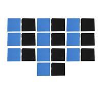 Cusstally 120 Pieces Acoustic Acoustic Soundproofing Panels Foam Tiles Studio Foam Corners 1 Inch x 12 Inch x 12 Inch